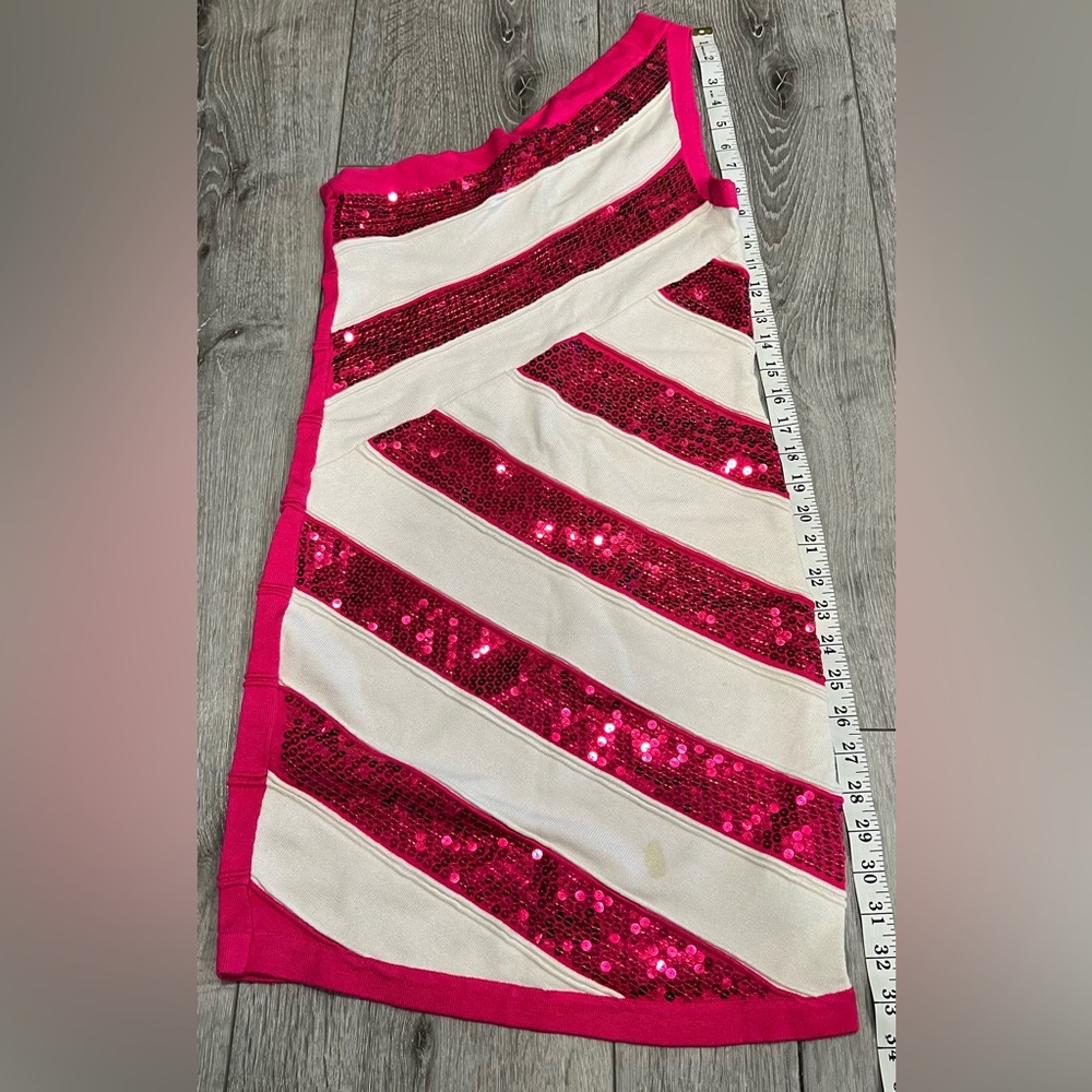 Bebe hot pink dress